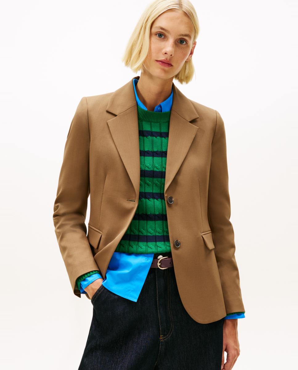 Imagem 0 de Blazer com Estrutura e Silhueta Clássica