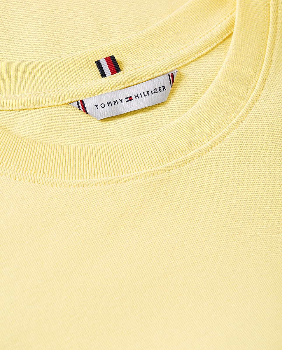 T-shirt Slim Cody de Decote Redondo e Manga Curta Amarelo-5