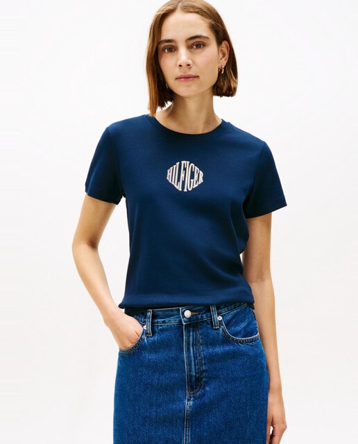 Imagem 0 de T-shirt com Logótipo Engomado