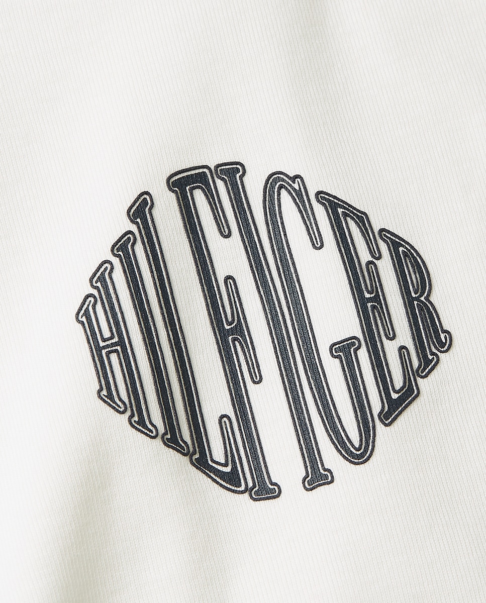 T-shirt com Logótipo Engomado Branco-6