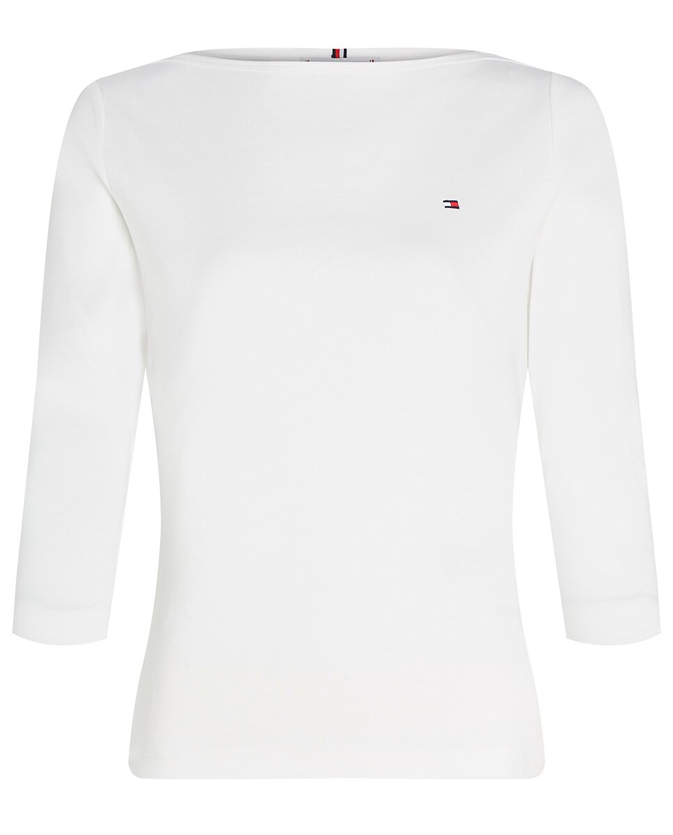T-shirt de Manga 3/4 Slim Cody Branco-6
