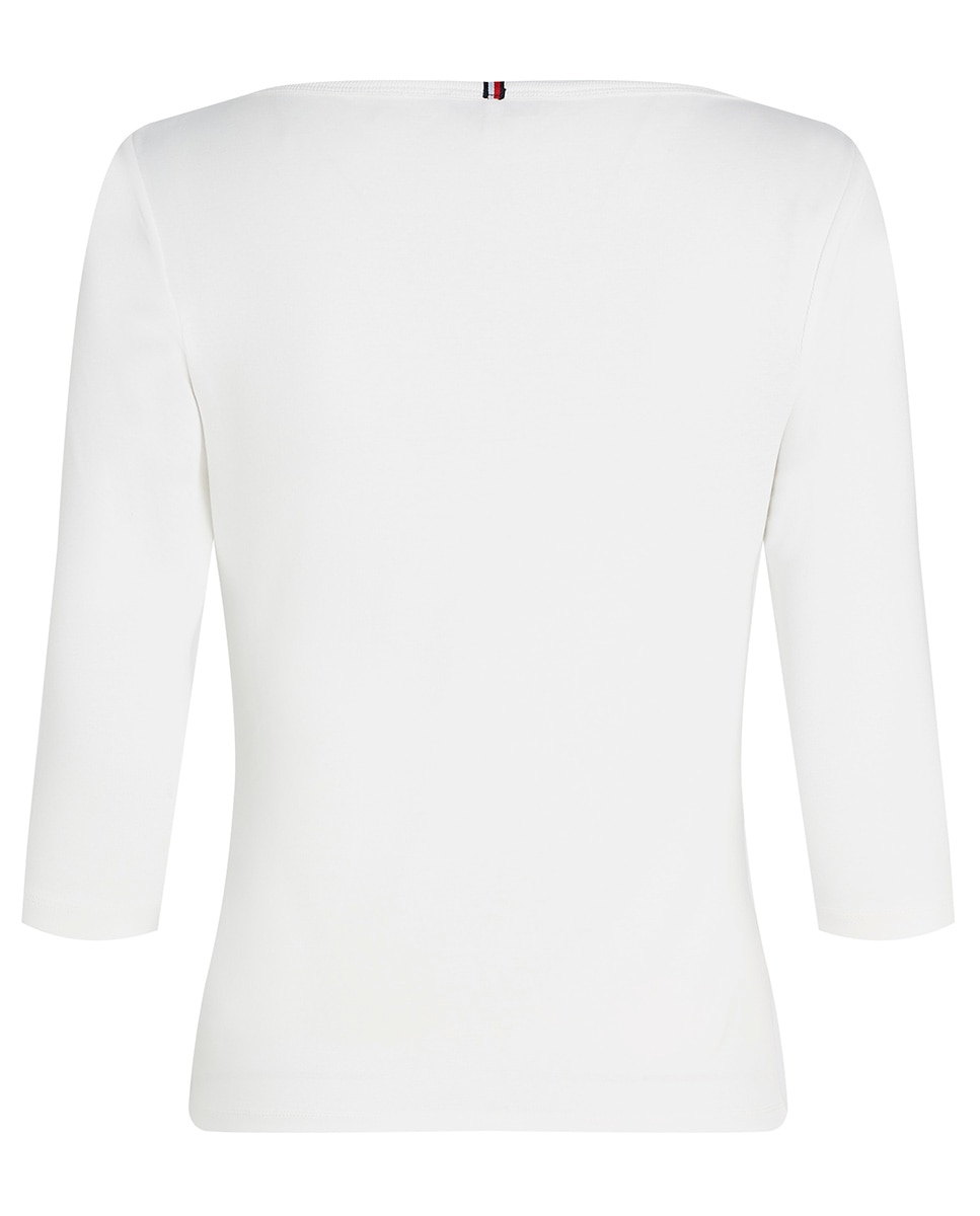 T-shirt de Manga 3/4 Slim Cody Branco-7