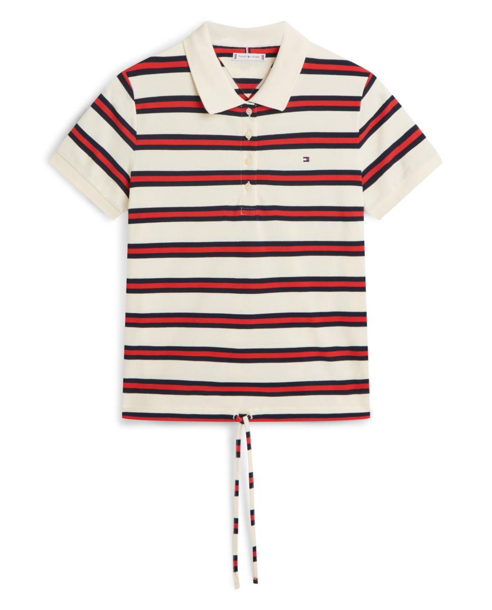 Imagem 0 de Polo de Manga Curta às Riscas - Multicolor