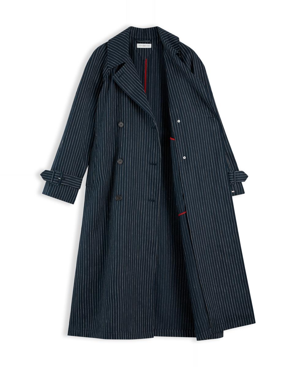 Gabardine com Risca Diplomática e Cinto Azul-marinho-6