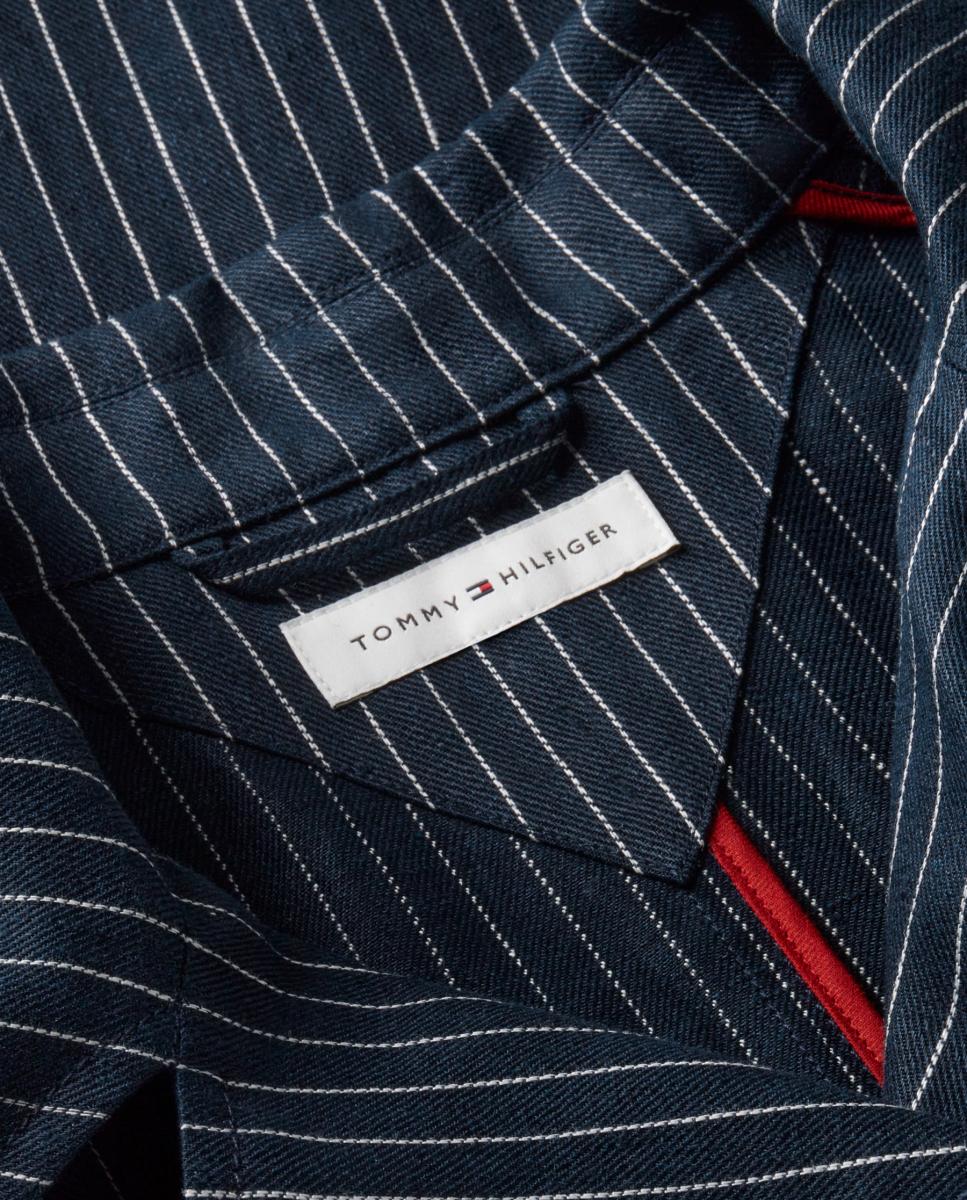 Gabardine com Risca Diplomática e Cinto Azul-marinho-8