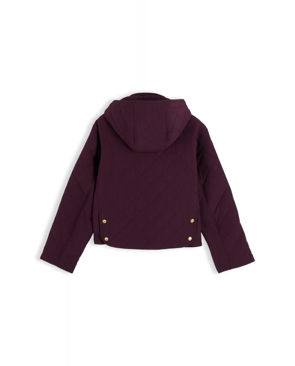 Imagen 2 de Chaqueta acolchada de mujer de algodón - Tommy Hilfiger - Burdeos Burdeos
