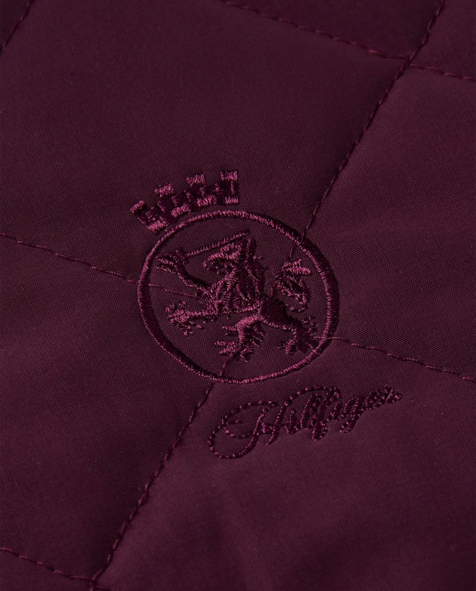 Imagen 5 de Chaqueta acolchada de mujer de algodón - Tommy Hilfiger - Burdeos Burdeos