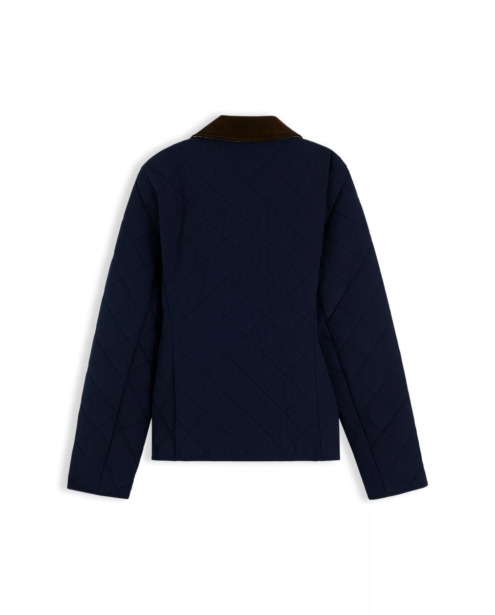 Casaco Acolchoado Slim Fit Azul-marinho-2