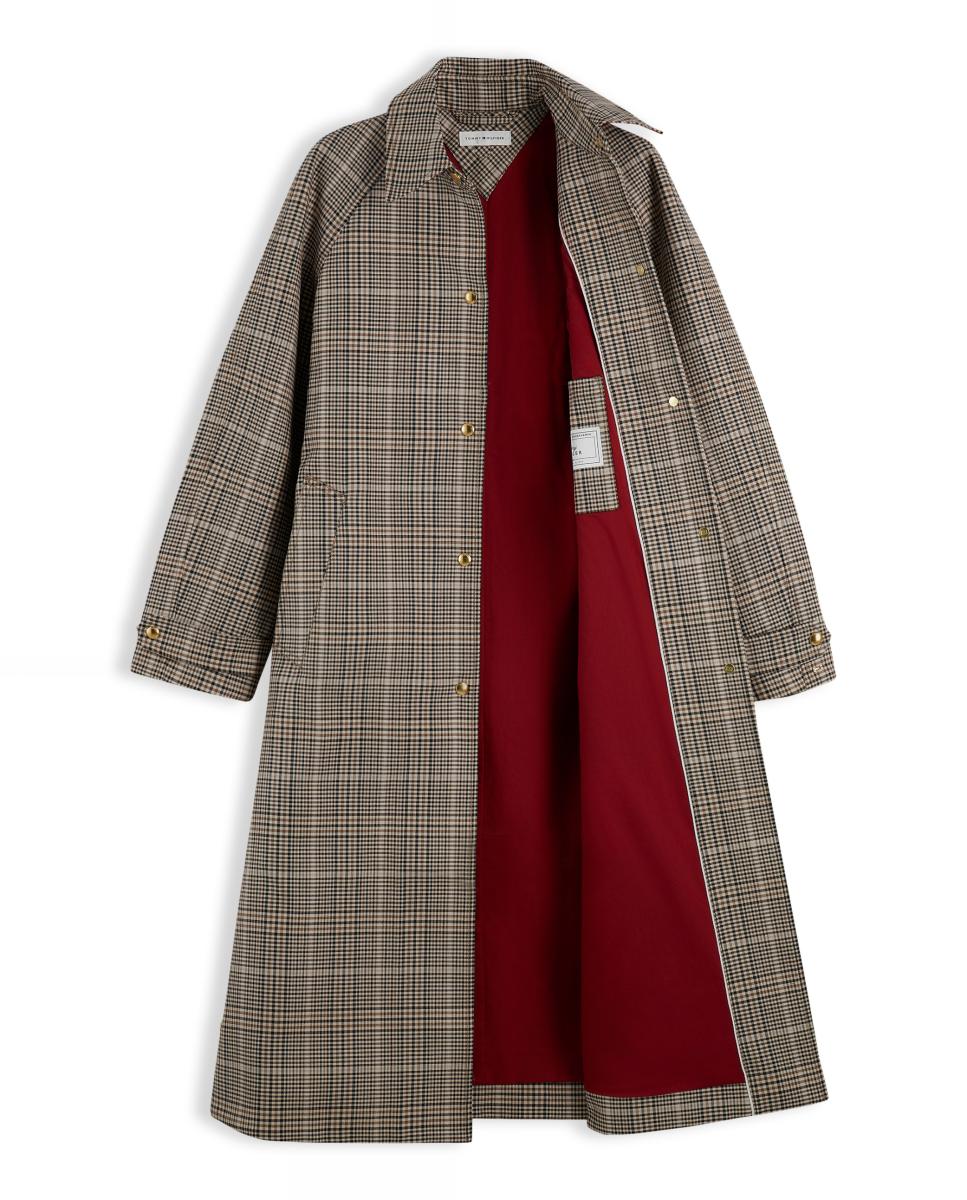 Gabardine de Algodão Castanho-claro-5