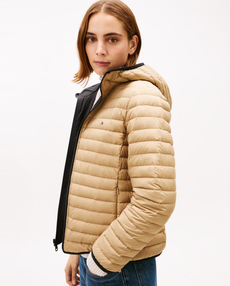 Casaco Reversível com Capuz Preto-3