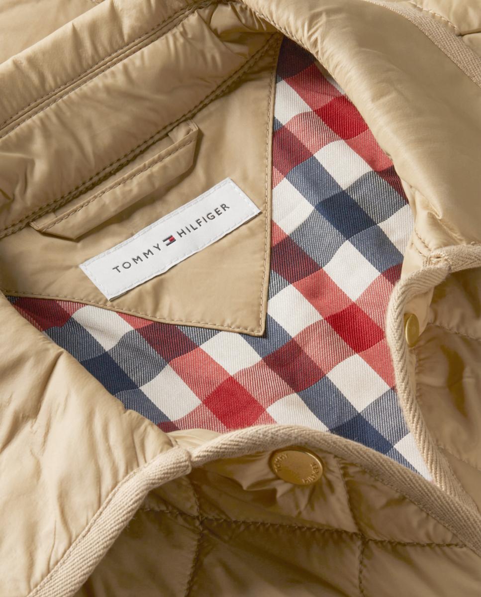 Sobretudo Acolchoado Quilted Camel-7