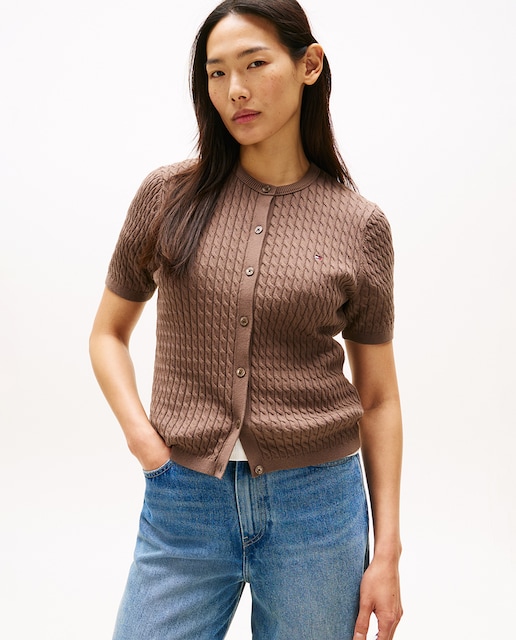 Imagen 0 de Cárdigan de mujer de punto de manga corta