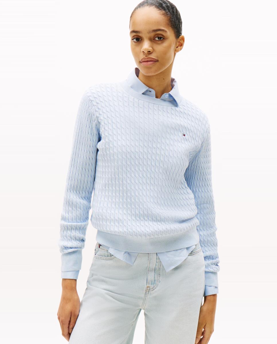 Imagem 0 de Camisola de Malha com Textura de Malha do Cabo