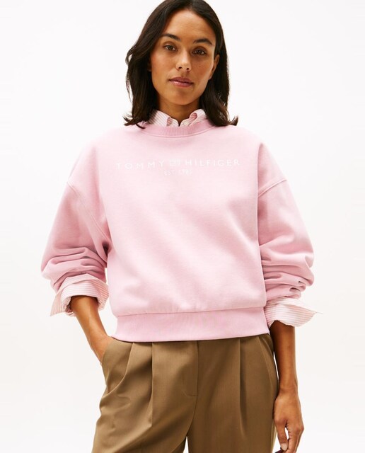 Imagem 0 de Sweatshirt de Decote Redondo e Logótipo Bordado