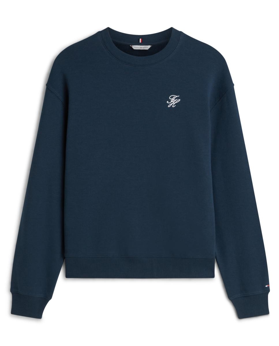 Imagem 0 de Sweatshirt de mulher com manga comprida e decote redondo