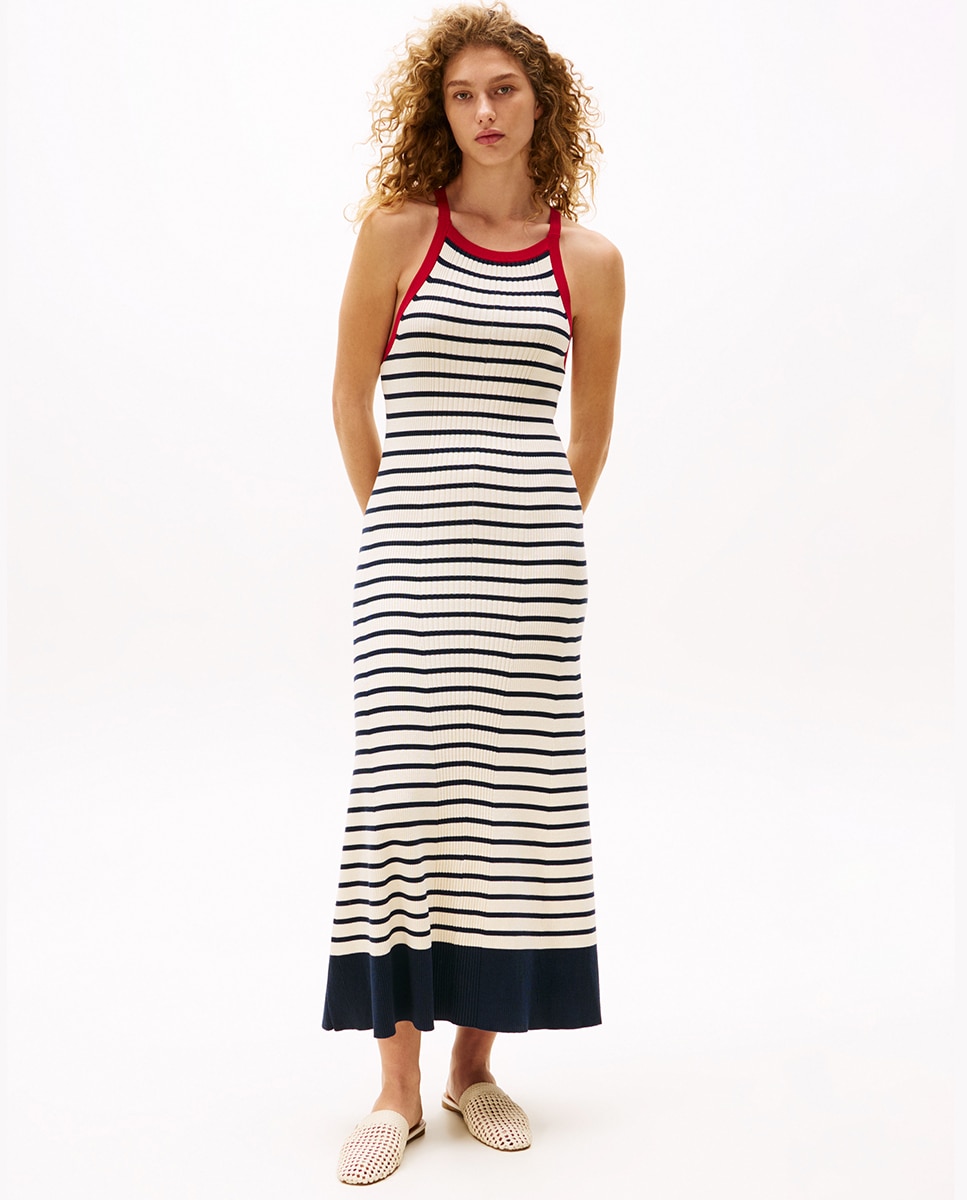 Tommy Hilfiger - TH X SRG Vestido midi de punto.