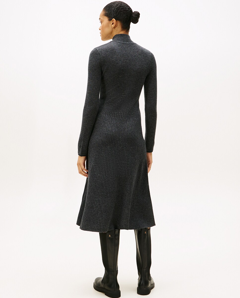 Vestido de punto de mujer con cuello alto · Tommy Hilfiger · El