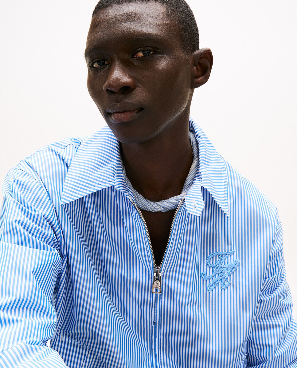 TH SS25 RUNWAY Bandana Azul-marinho-4