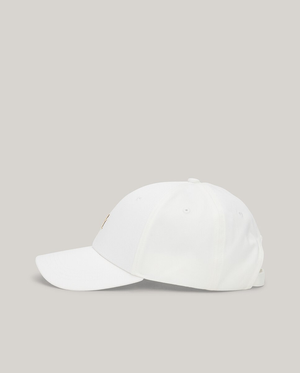 Gorra blanca con logo TH metalizado - Tommy Hilfiger - Blanco Blanco-3