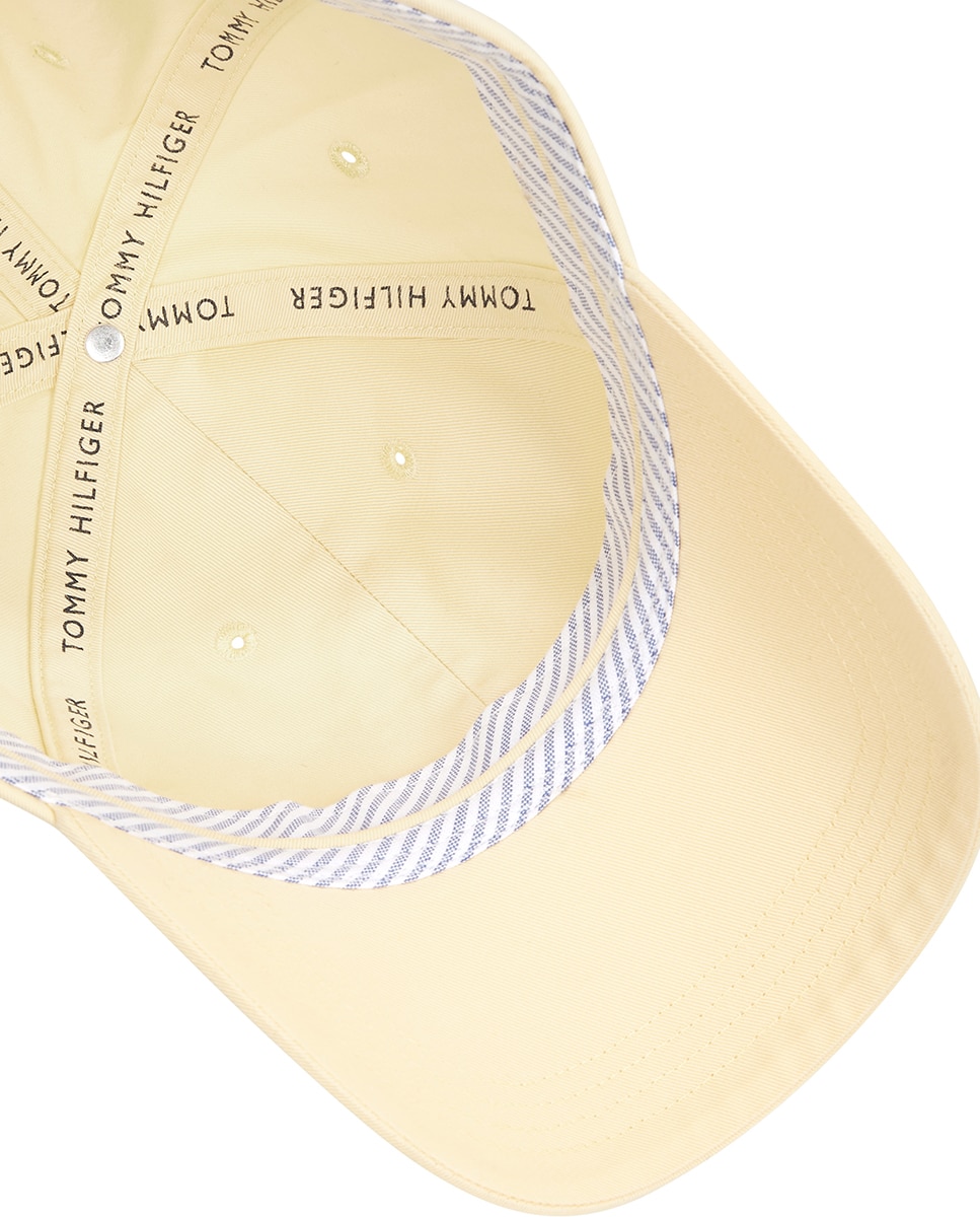 Boné com Bandeira Bordada Amarelo-4