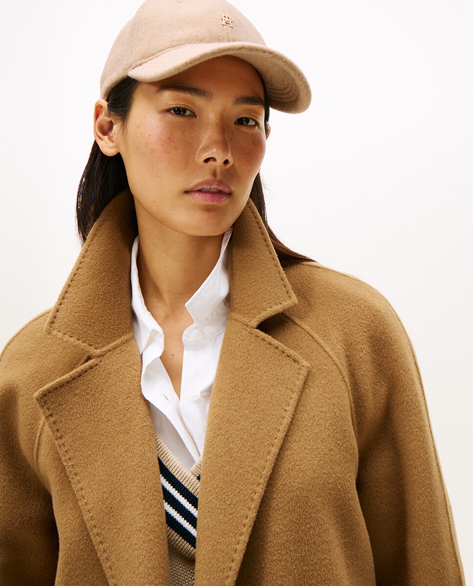 Boné com Logótipo TH Castanho-claro-4