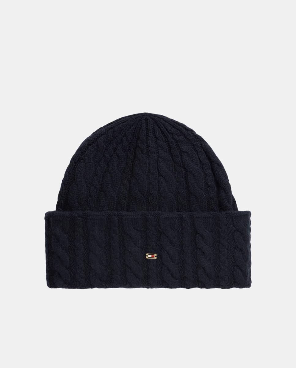 Imagem 0 de Gorro de Lã Entrançada com Bandeira