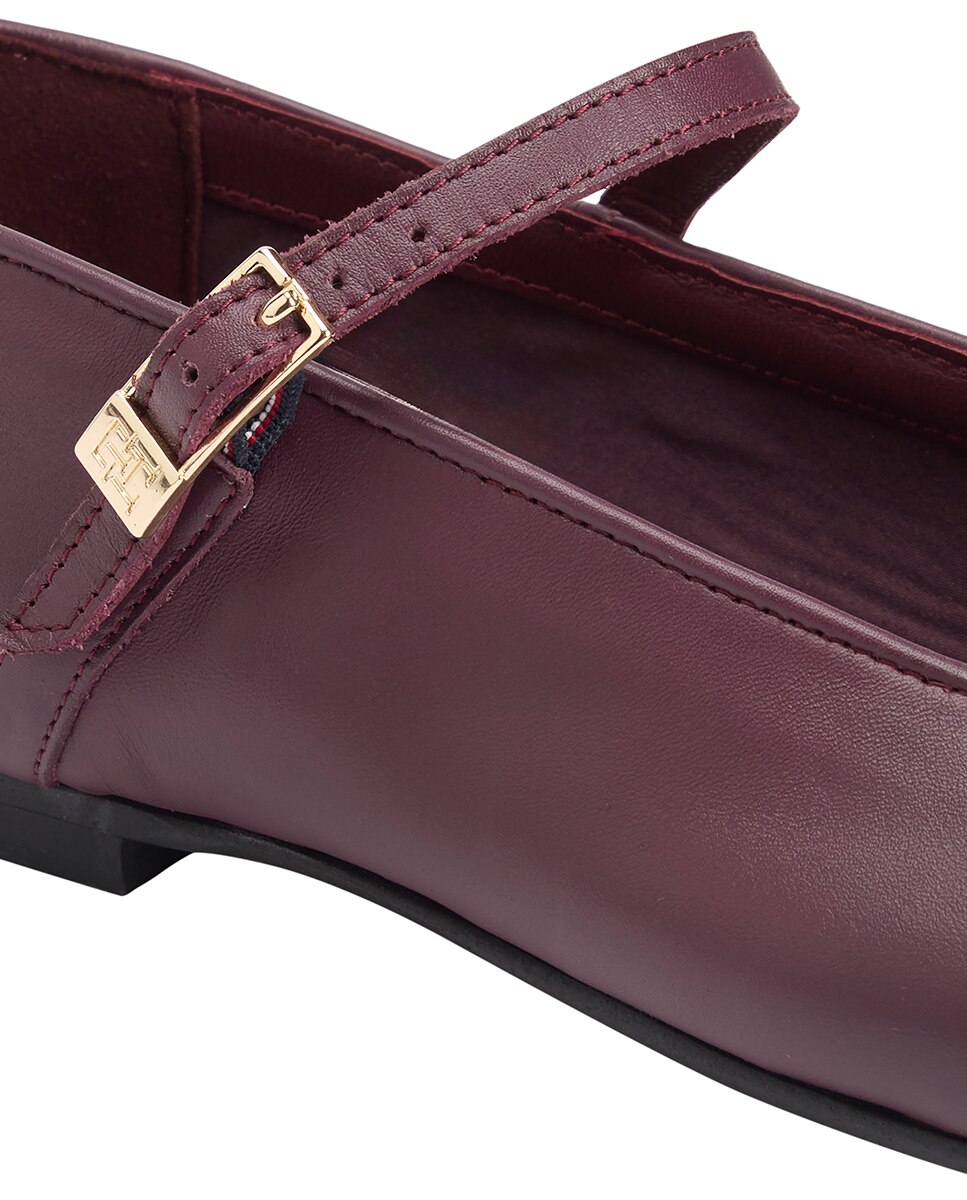 Sabrinas Confecionadas em Pele Bordeaux-7