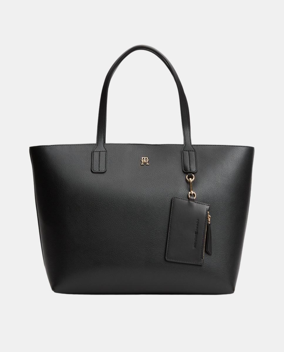 Imagen 0 de Bolso estilo tote de mujer de Tommy Hilfiger Negro