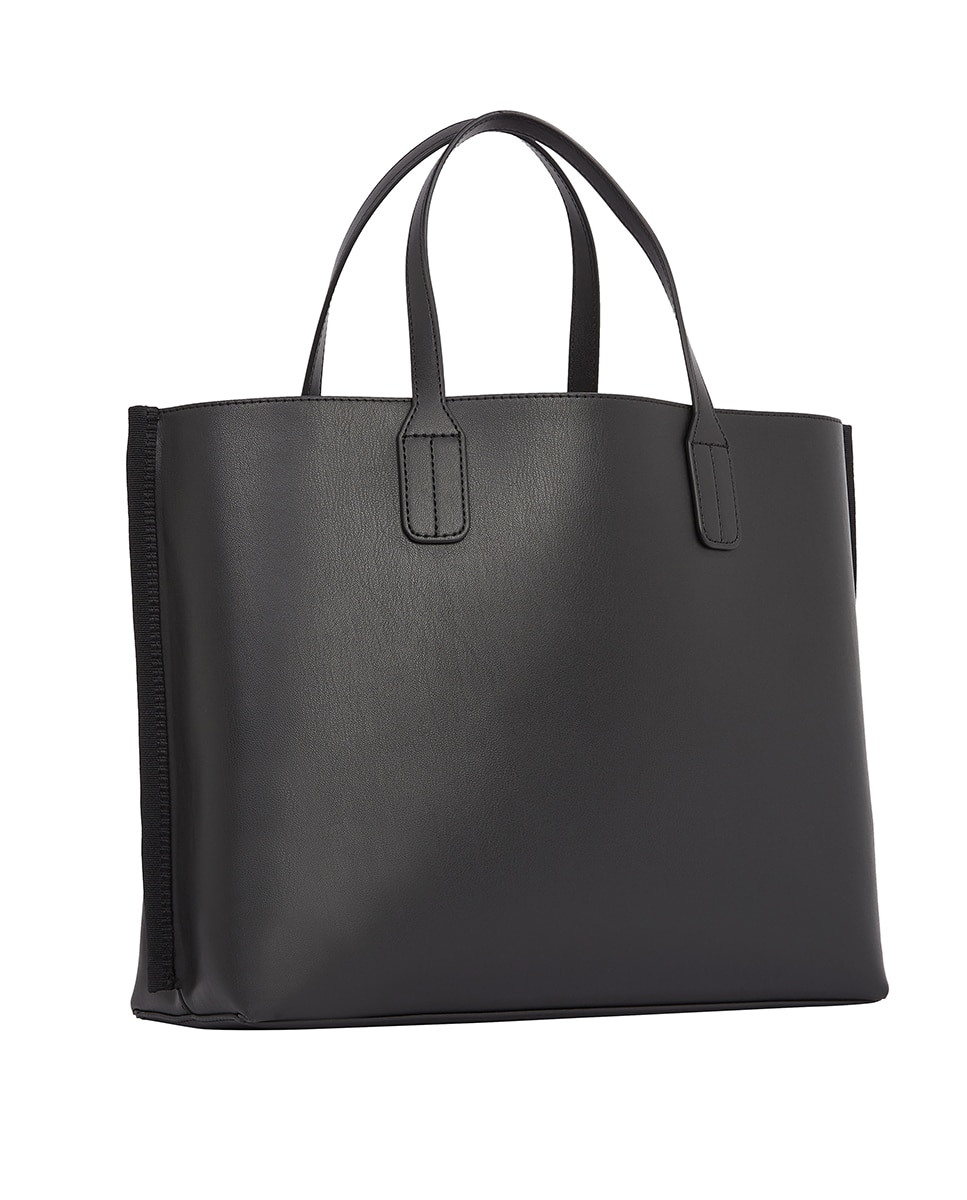 Mala Satchel com Porta-Cartões Preto-2