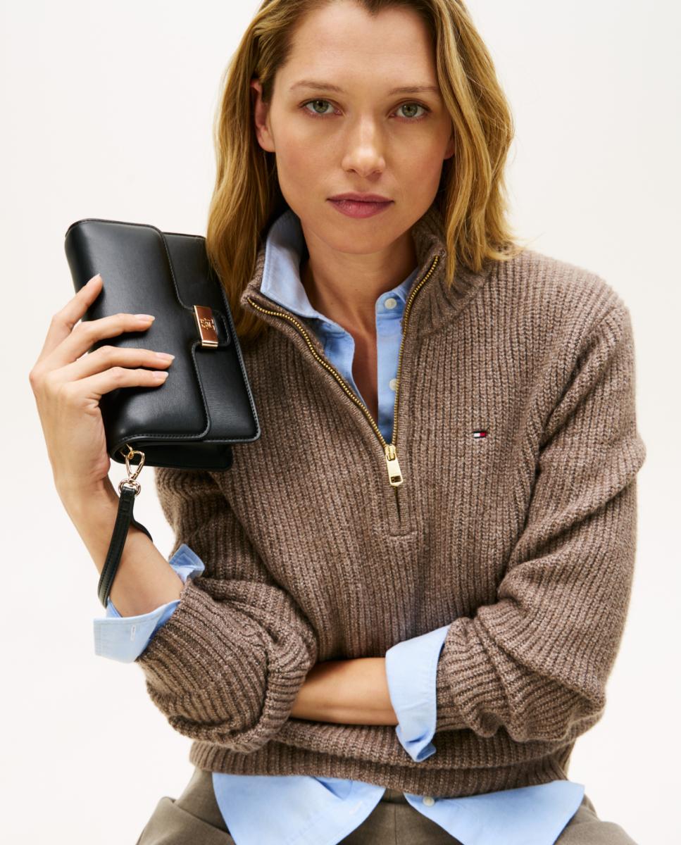 Mala Tipo Crossbody - Preto Preto-6