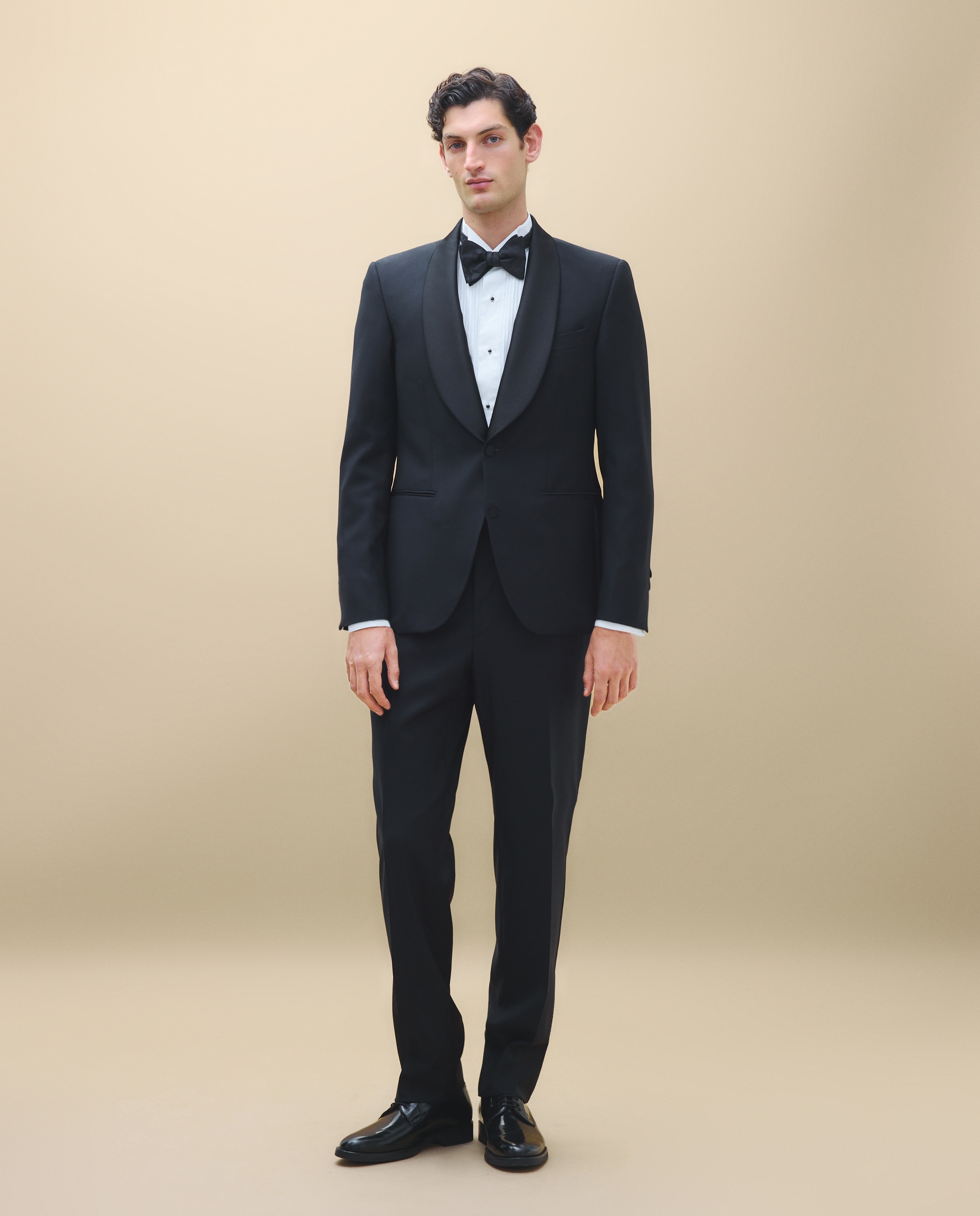 Smoking Básico de Cerimónia Preto-1