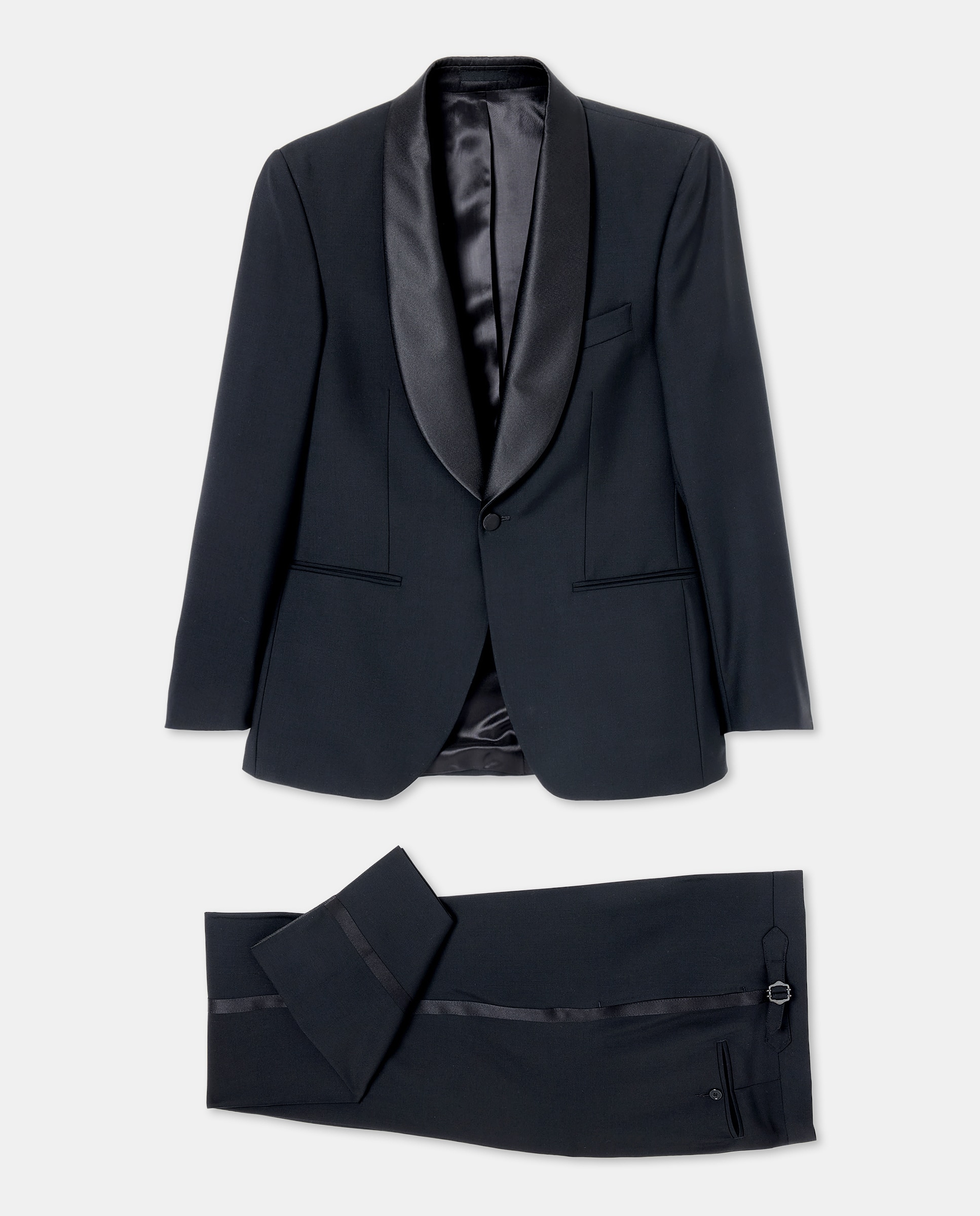 Smoking Básico de Cerimónia Preto-6