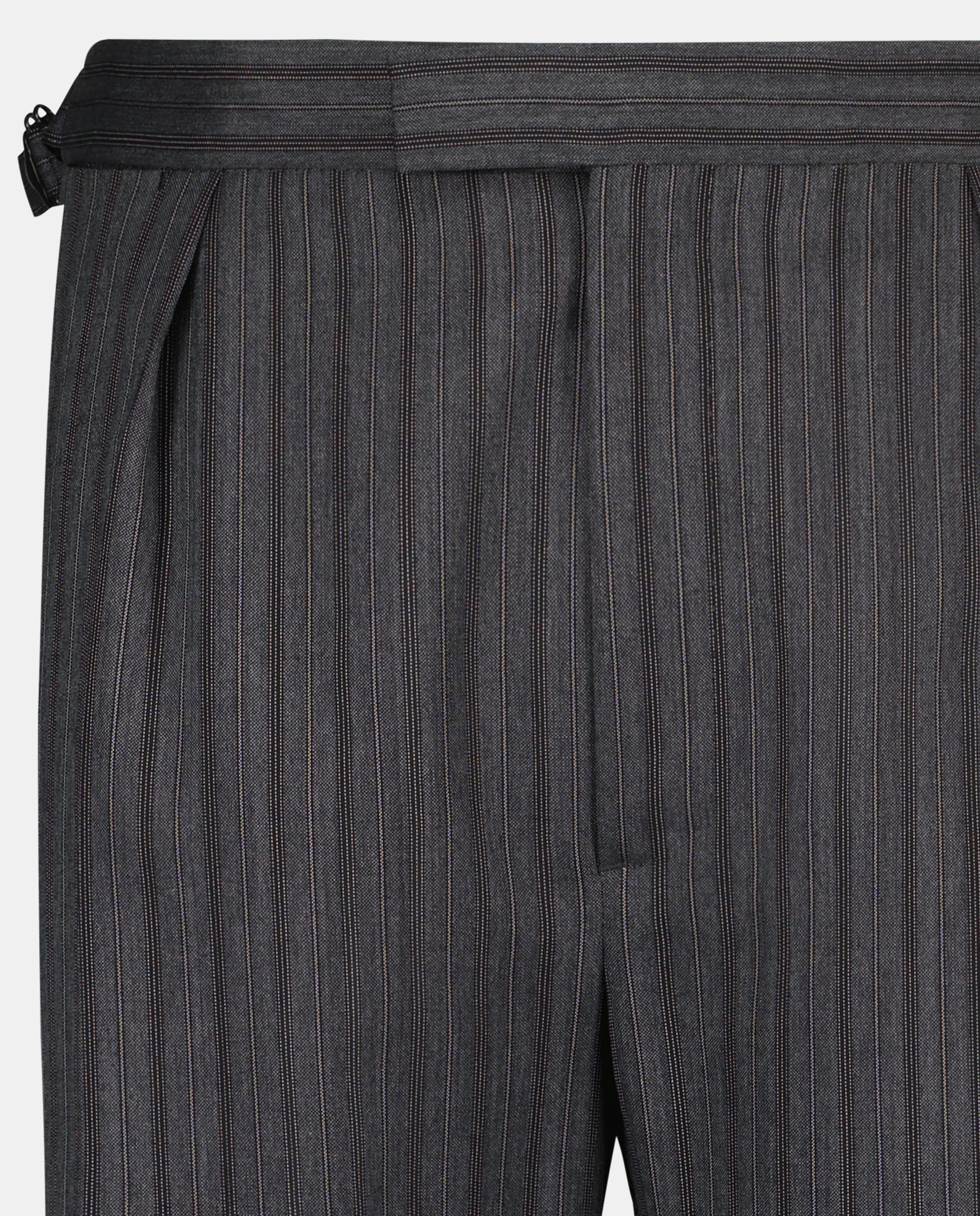 Calças de Cerimónia Cinzento-5