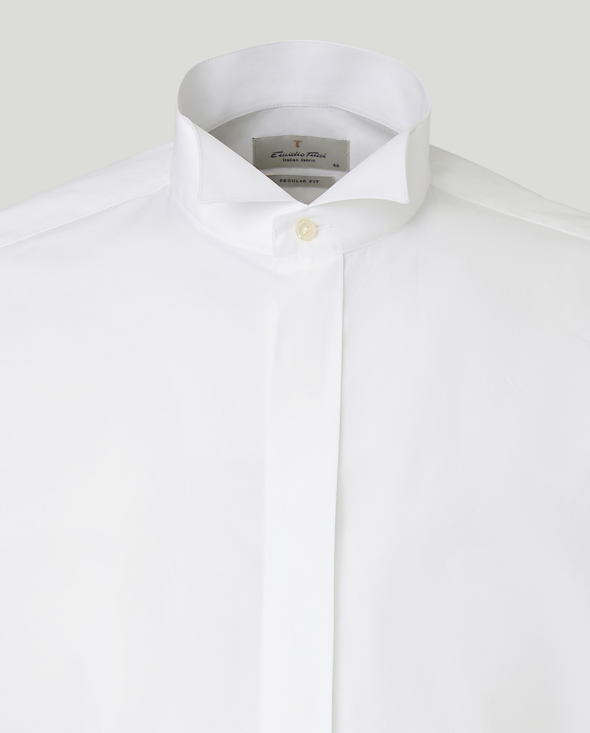 Camisa de Smoking Lisa Branco-6