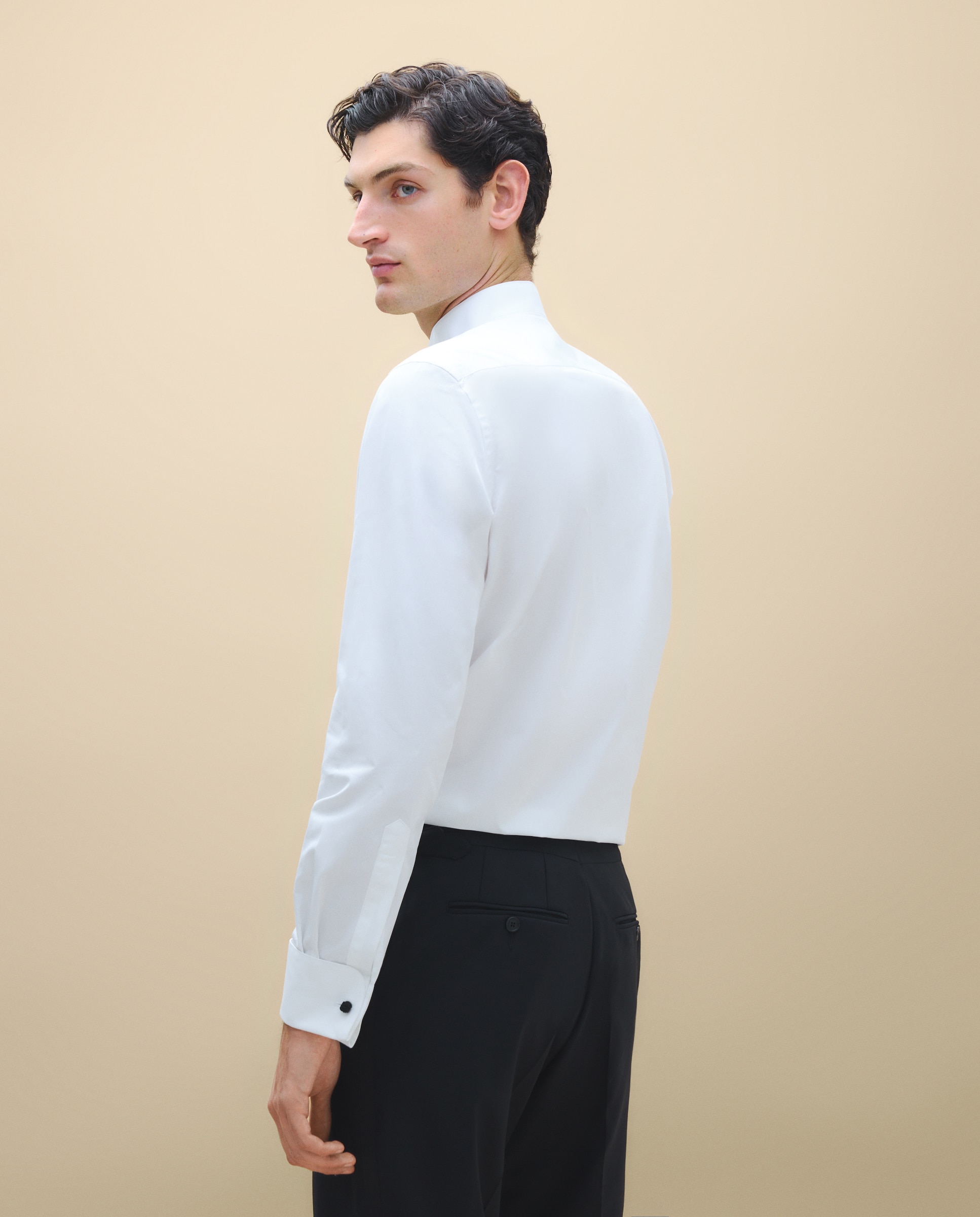 Camisa de Cerimónia Branco-3