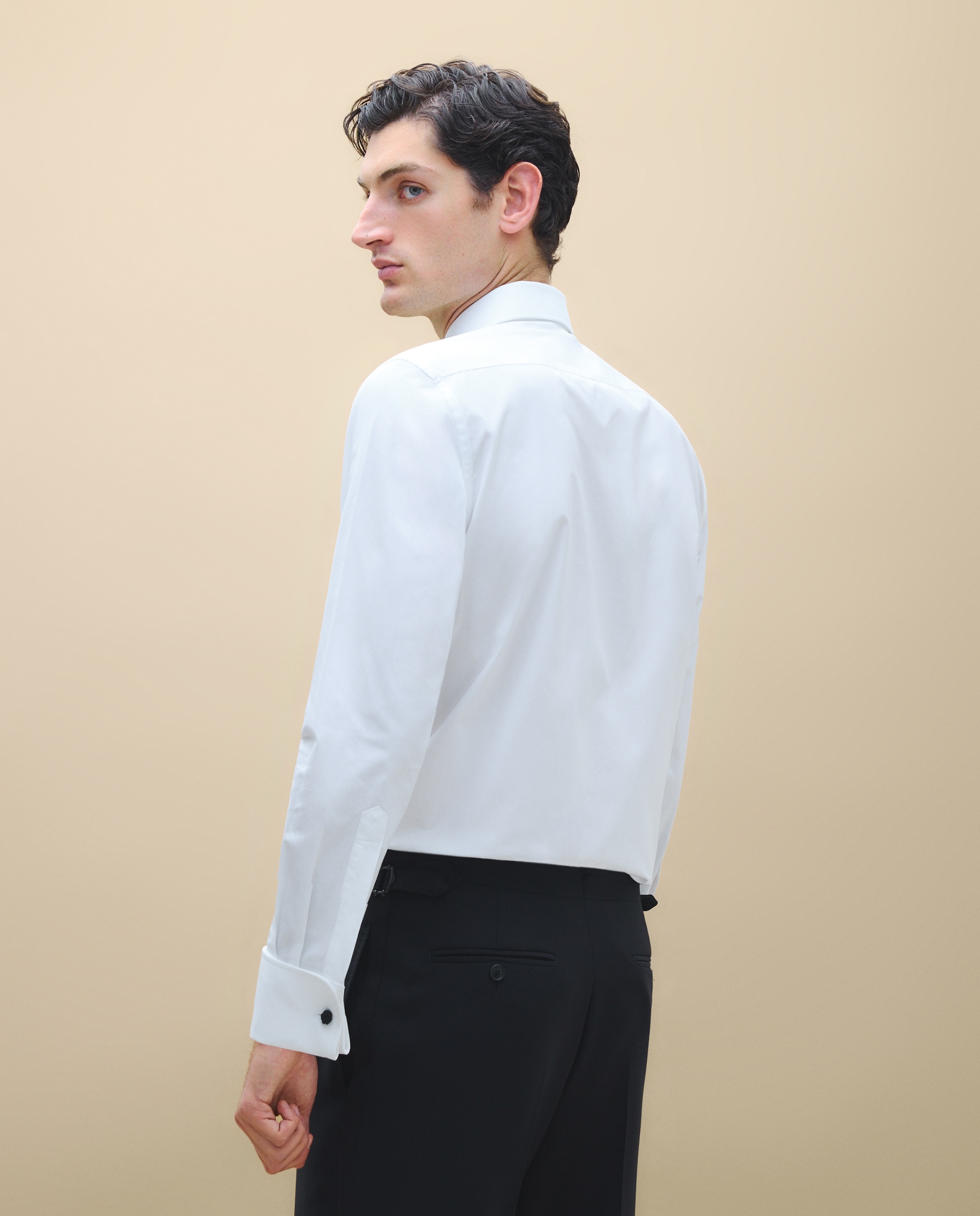 Camisa de Cerimónia Branco-3