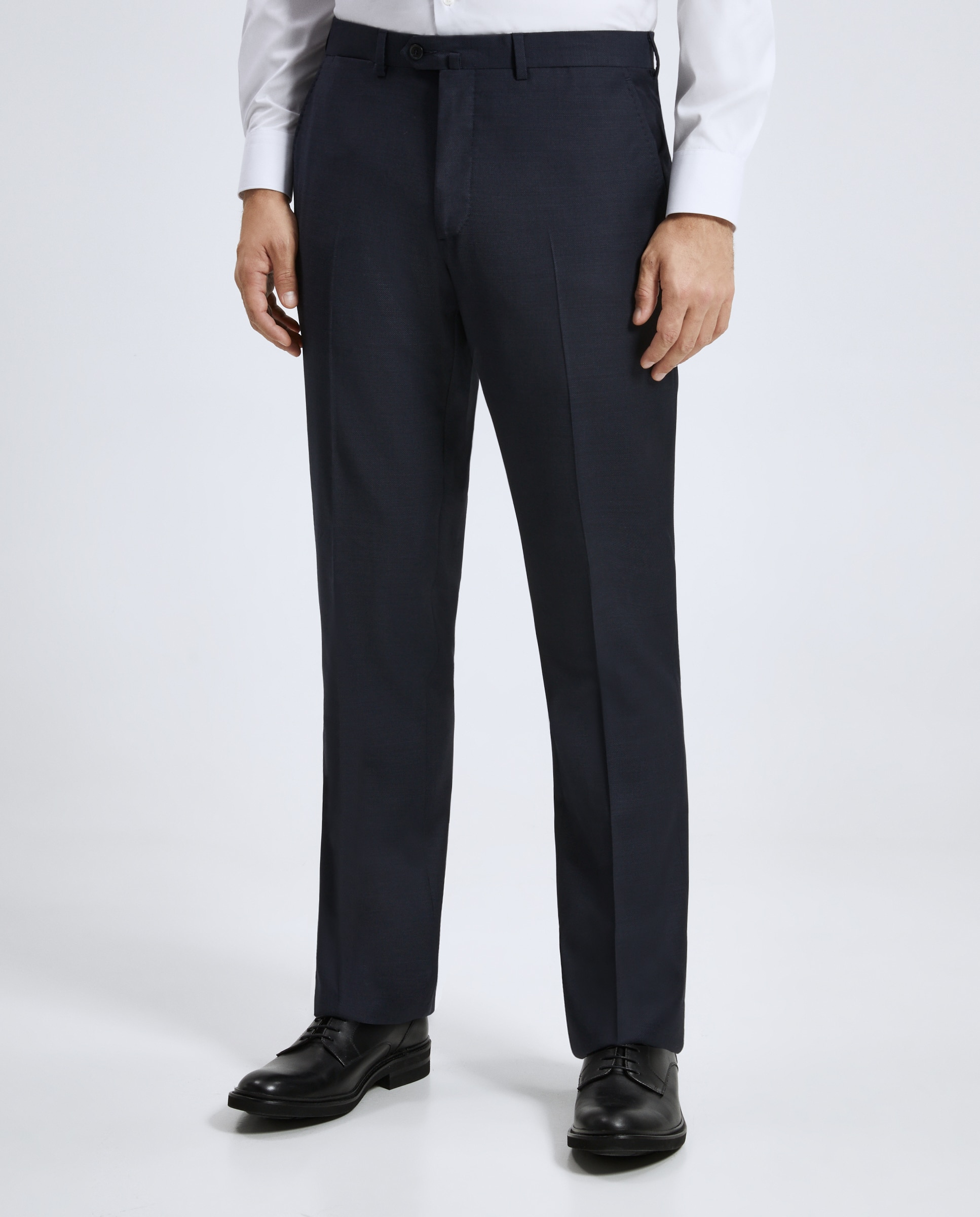 Fato de Cerimónia Regular Fit Liso Azul-4