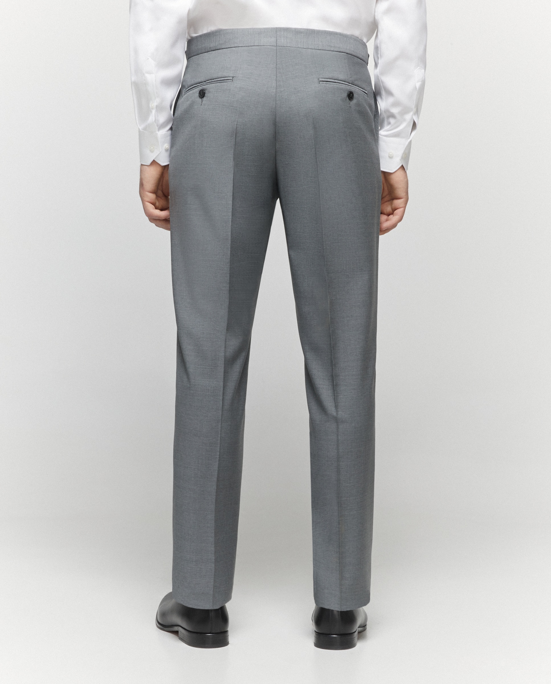 Casaco de Cerimónia Regular Fit Cinzento-6