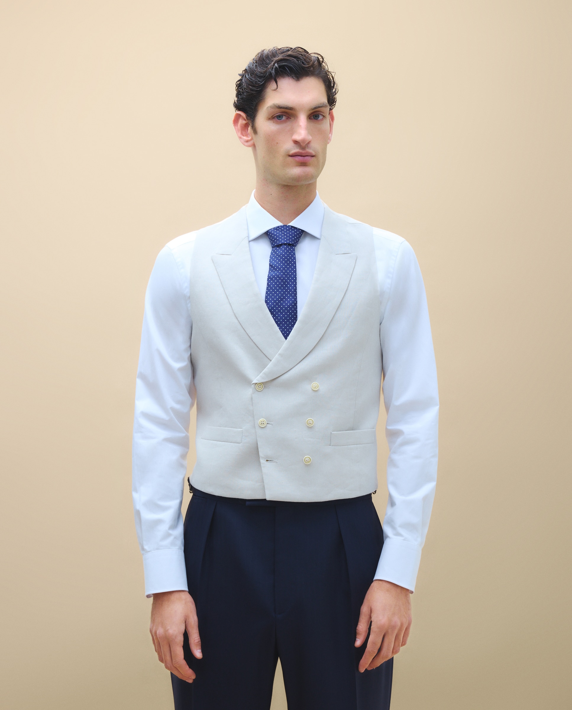 Imagem 0 de Colete Liso de Linho