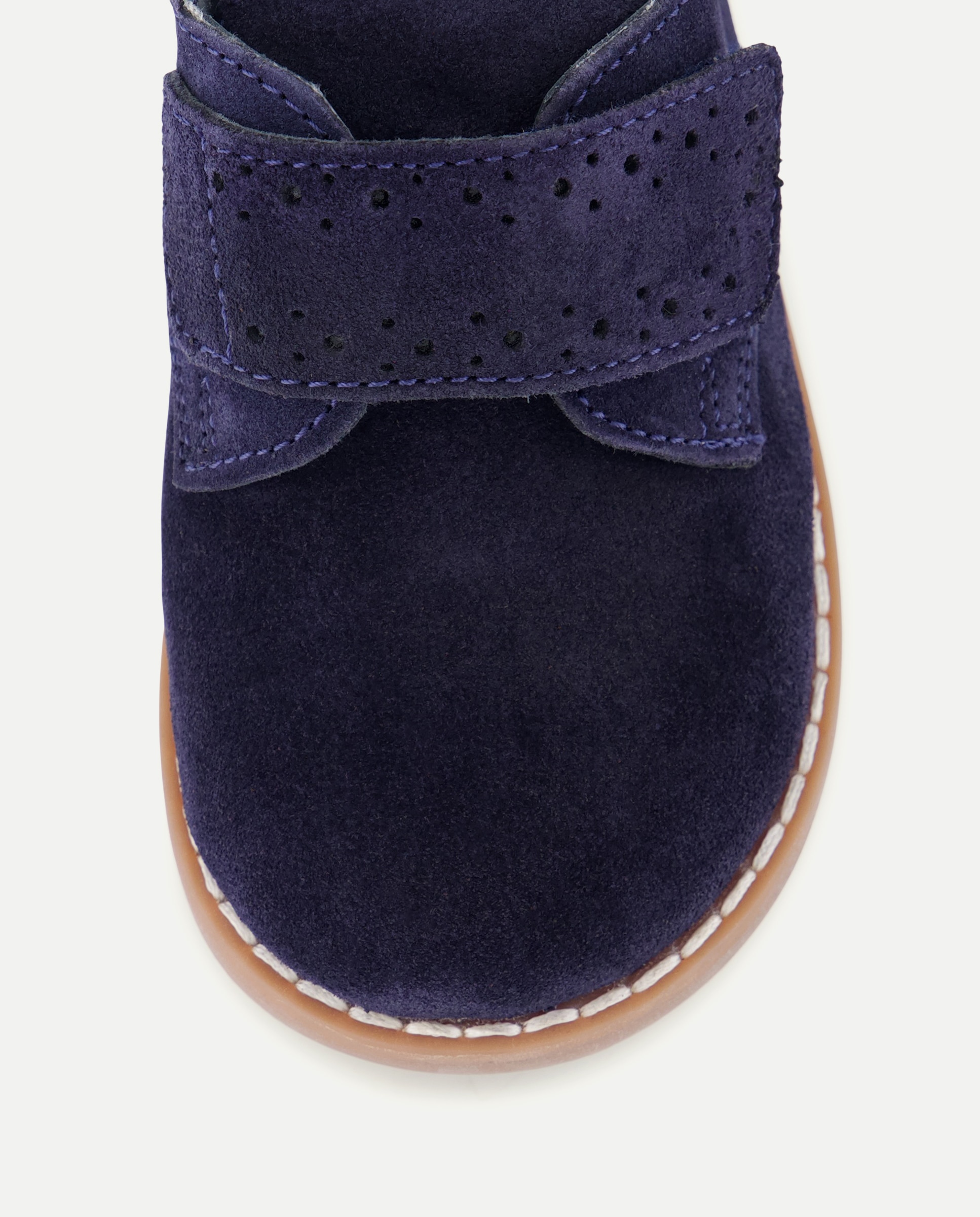 Bluchers de Croute com Velcro Azul-marinho-5