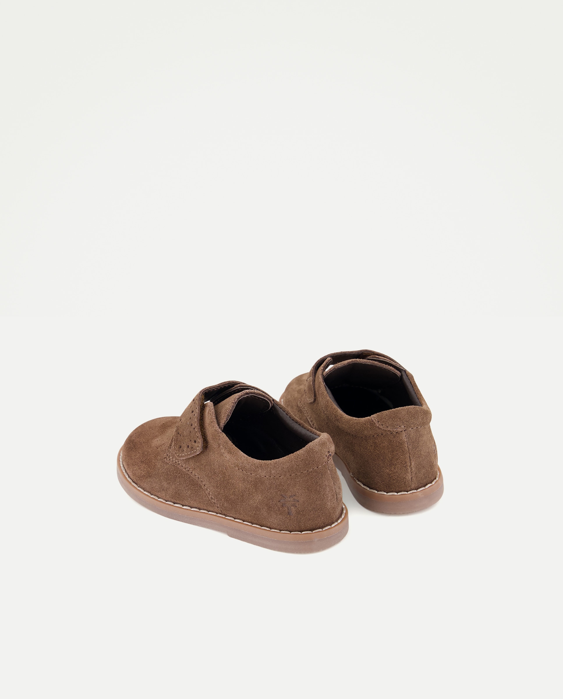 Bluchers de Croute com Velcro Chocolate-3