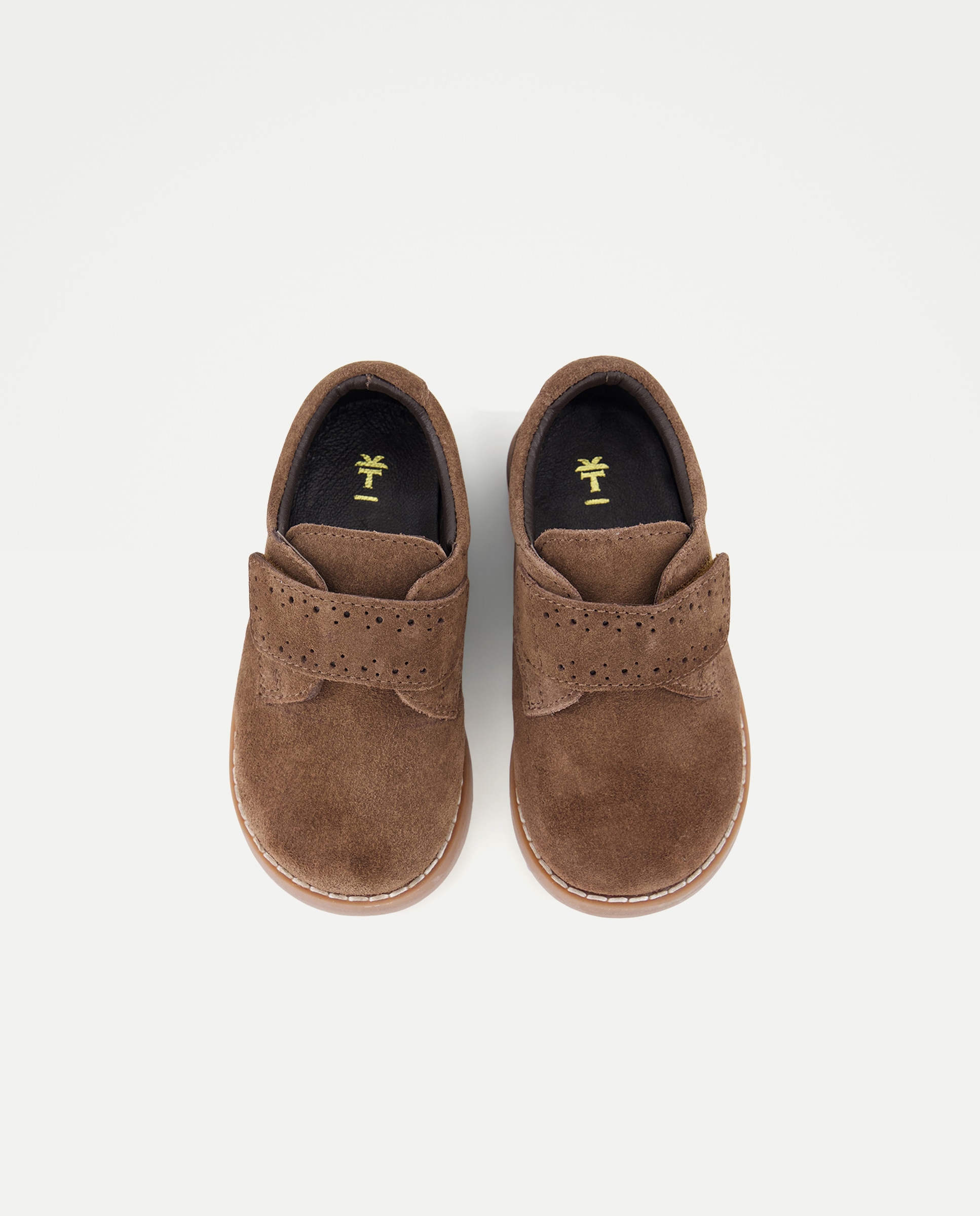 Bluchers de Croute com Velcro Chocolate-4