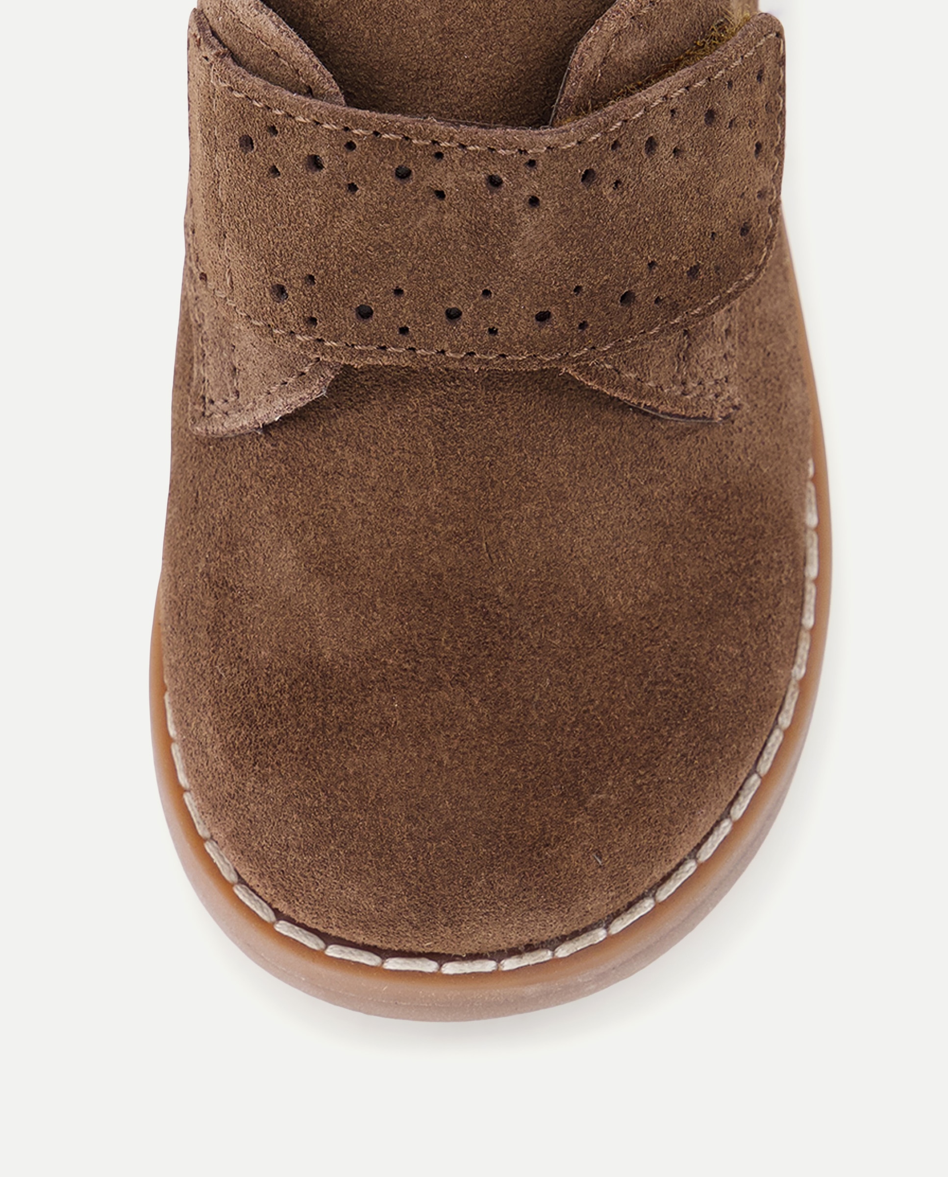 Bluchers de Croute com Velcro Chocolate-5