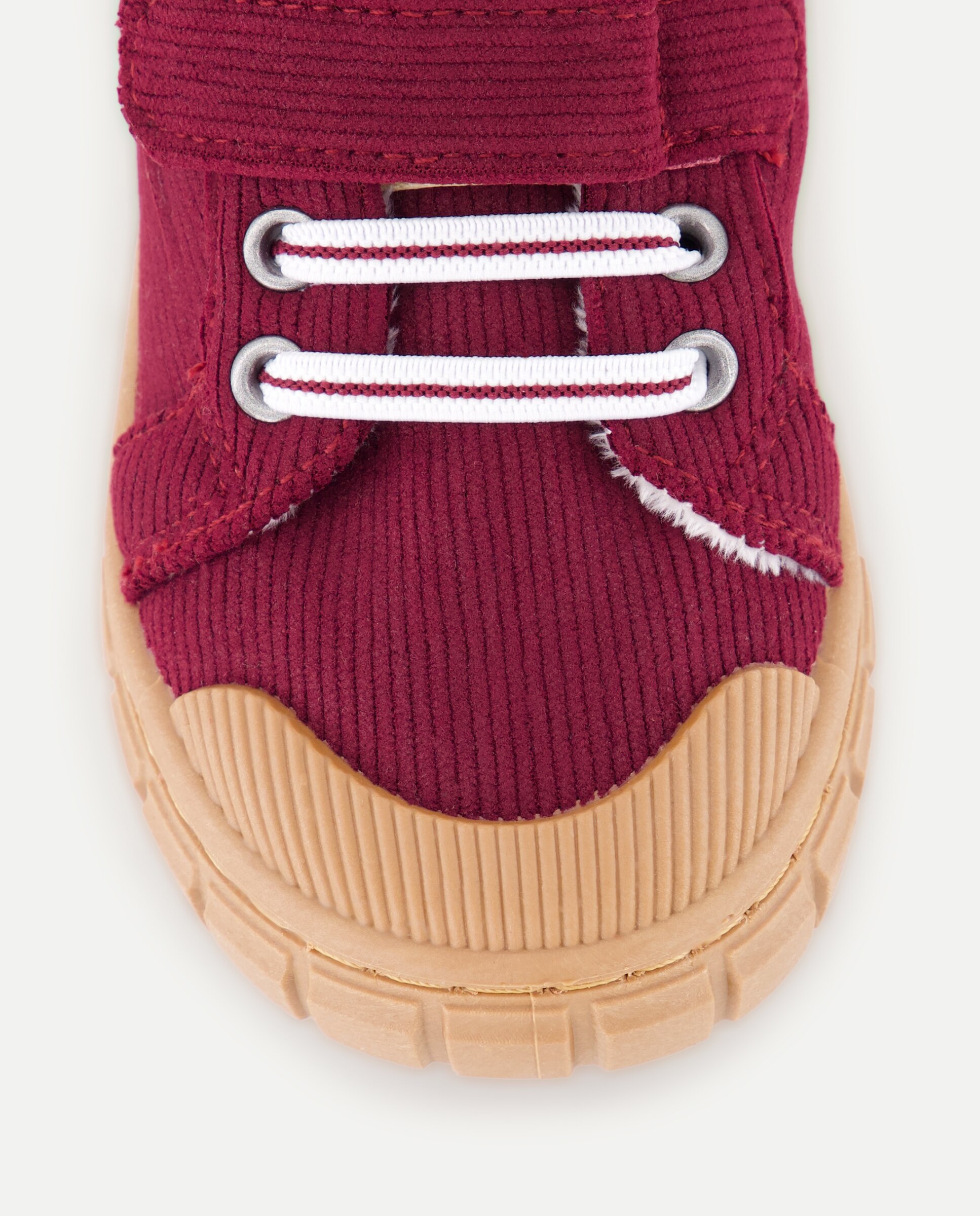 Zapatos de bebé niño con borreguito y cordón a contraste - Baby El Corte Inglés - Burdeos Burdeos-5
