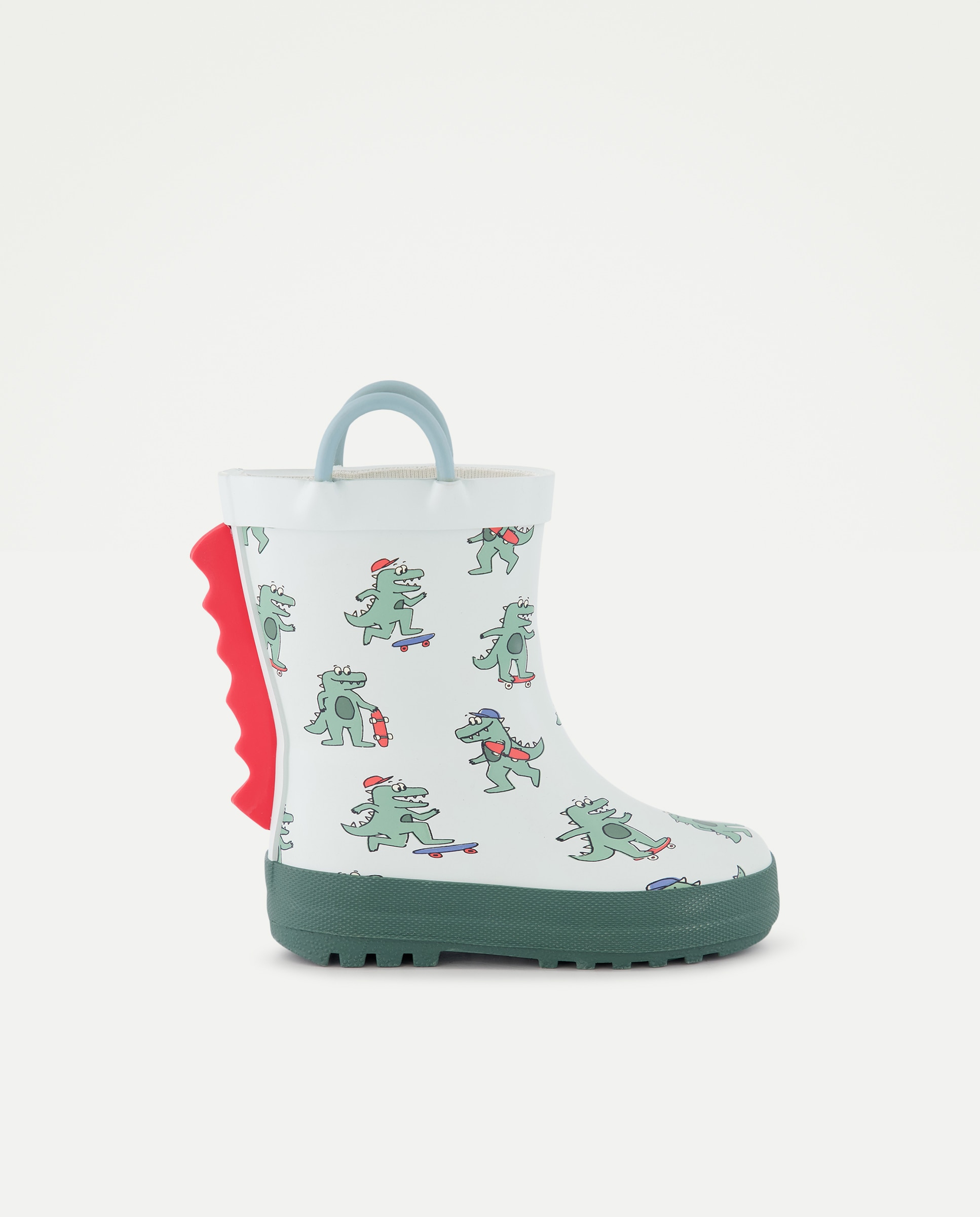 Imagen 0 de Botas de agua cocodrilos de bebé niño Verde
