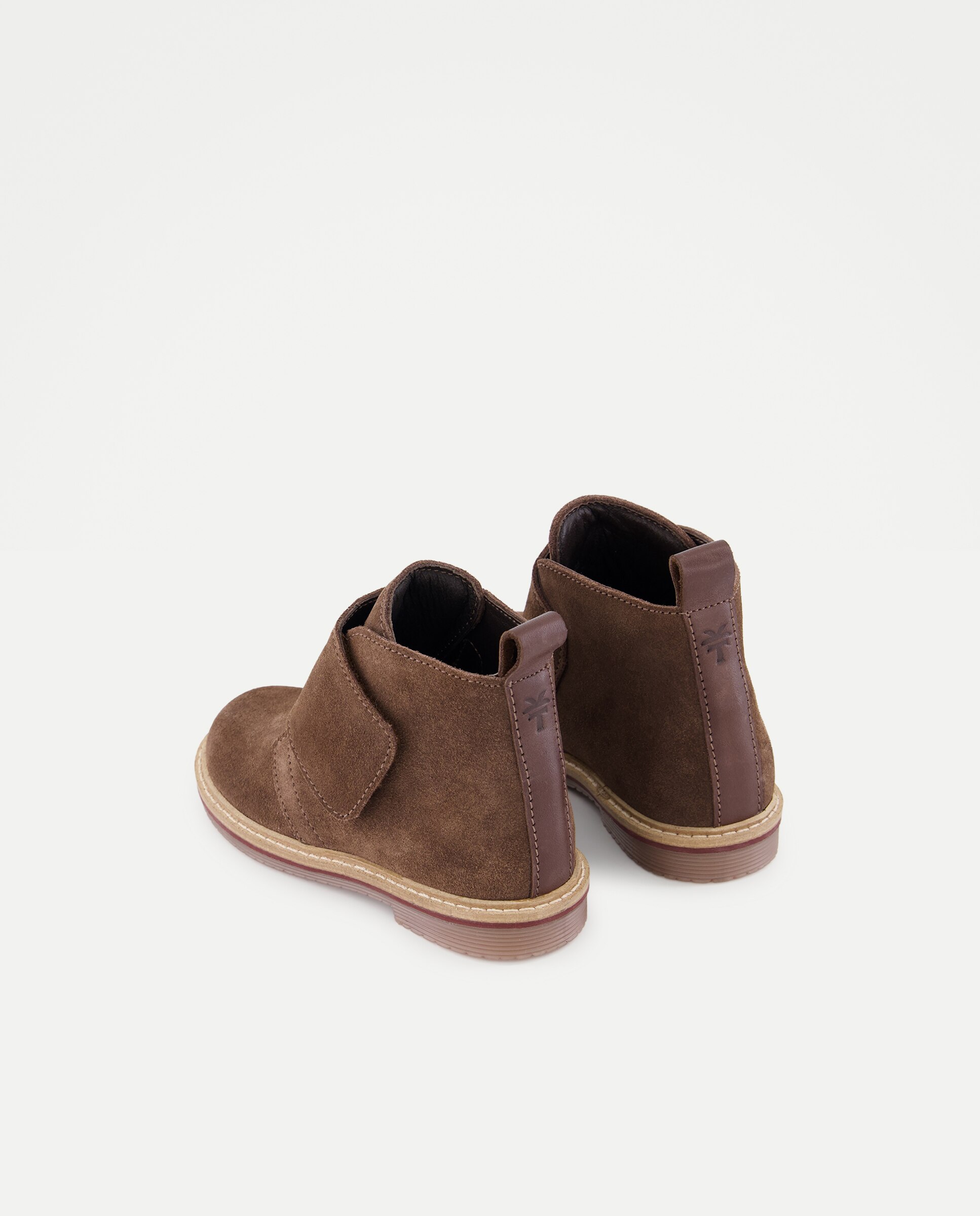 Botin serraje velcro - Coconut El Corte Inglés - Marrón Marrón-3