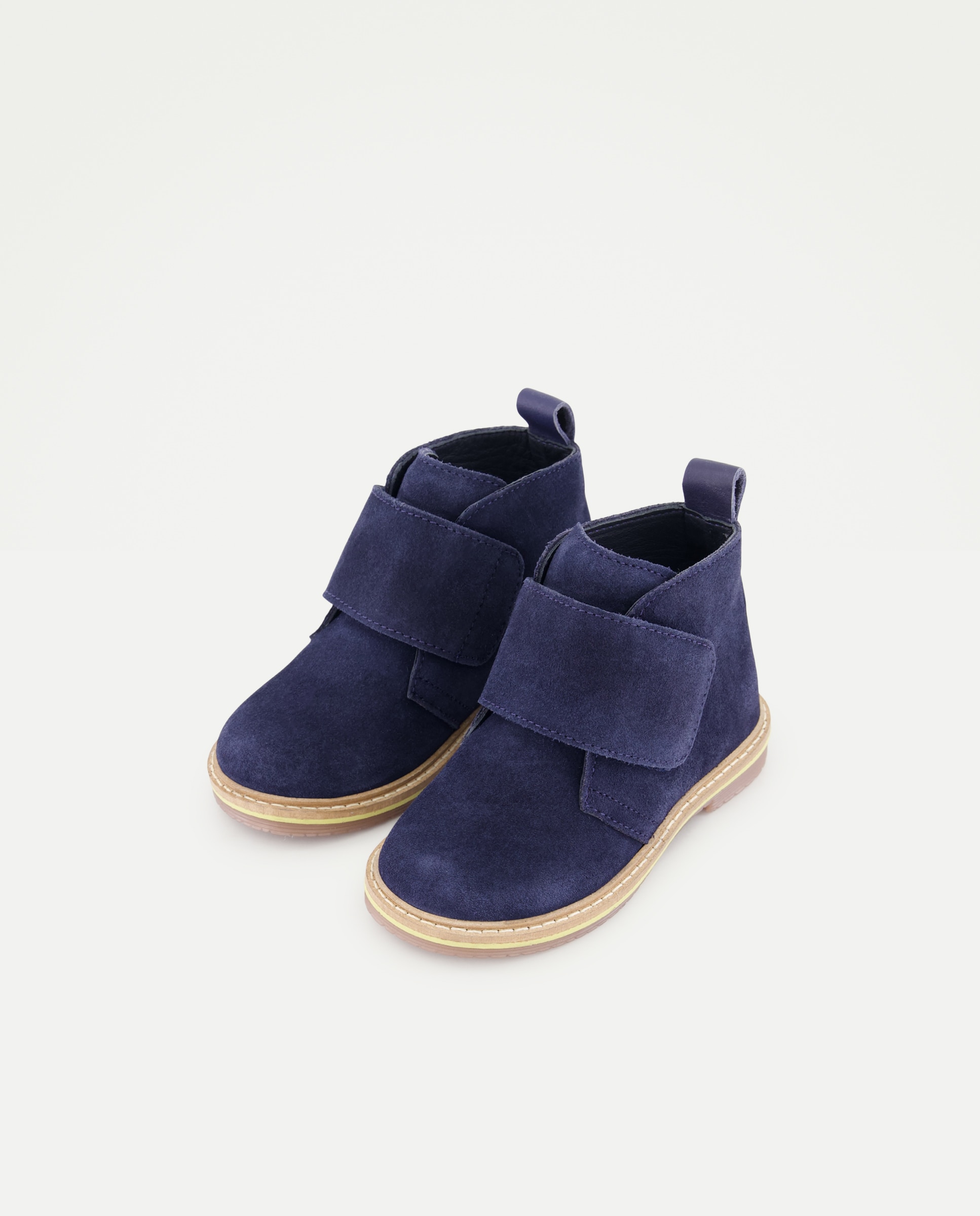 Botins de Croute com Velcro Coconut El Corte Inglés Azul-marinho-2