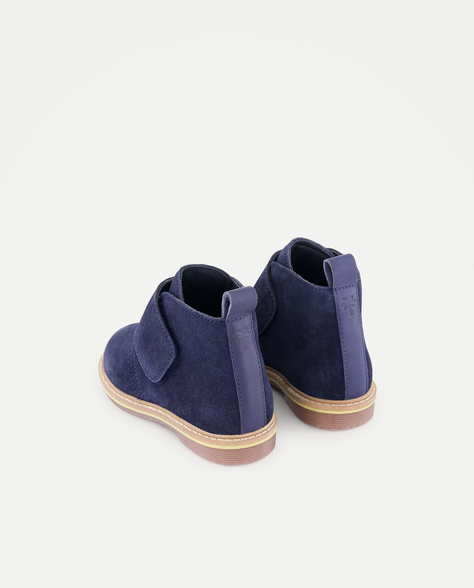 Botins de Croute com Velcro Coconut El Corte Inglés Azul-marinho-3