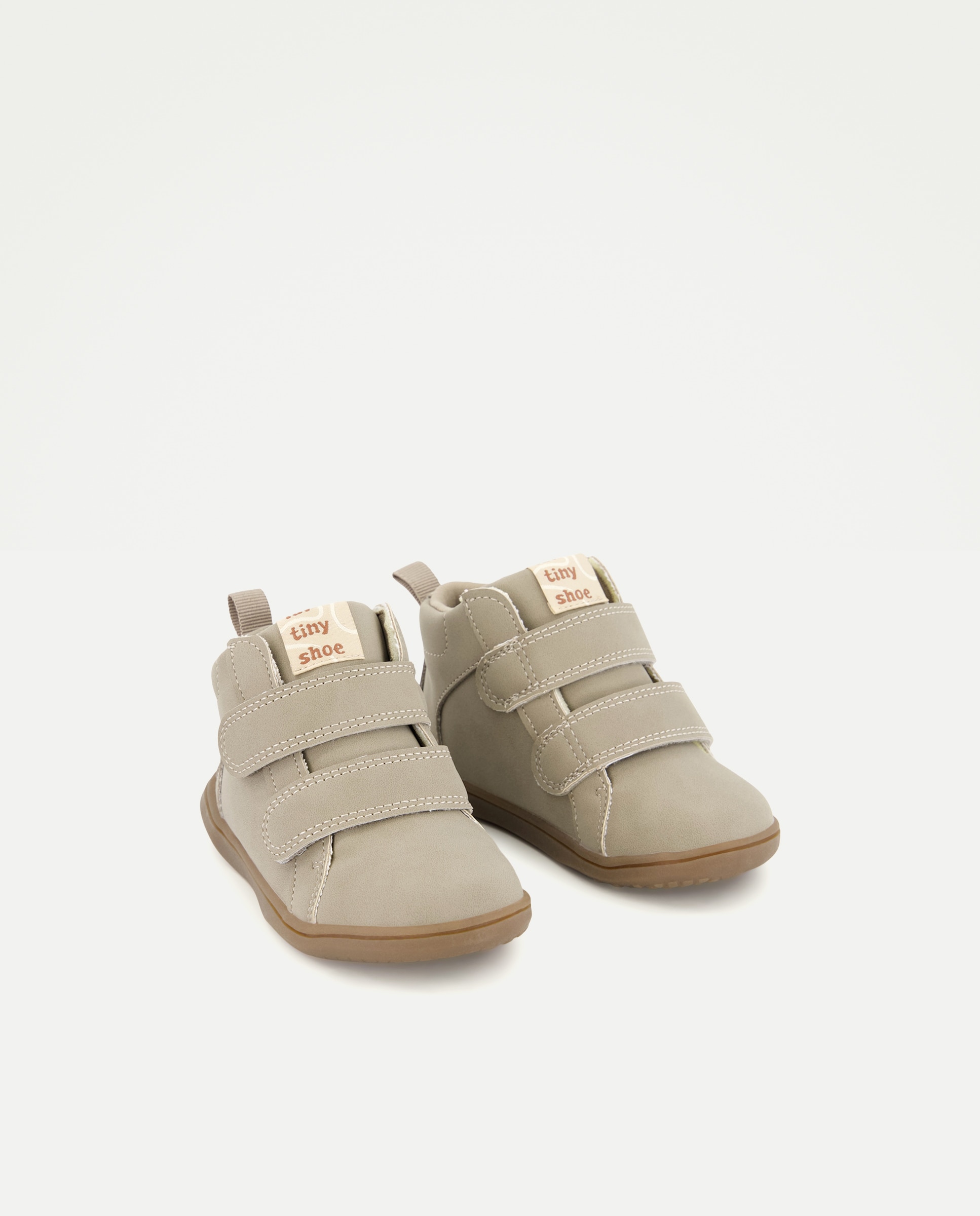 Botines de bebé con doble velcro - Baby El Corte Inglés - Marrón Marrón-2