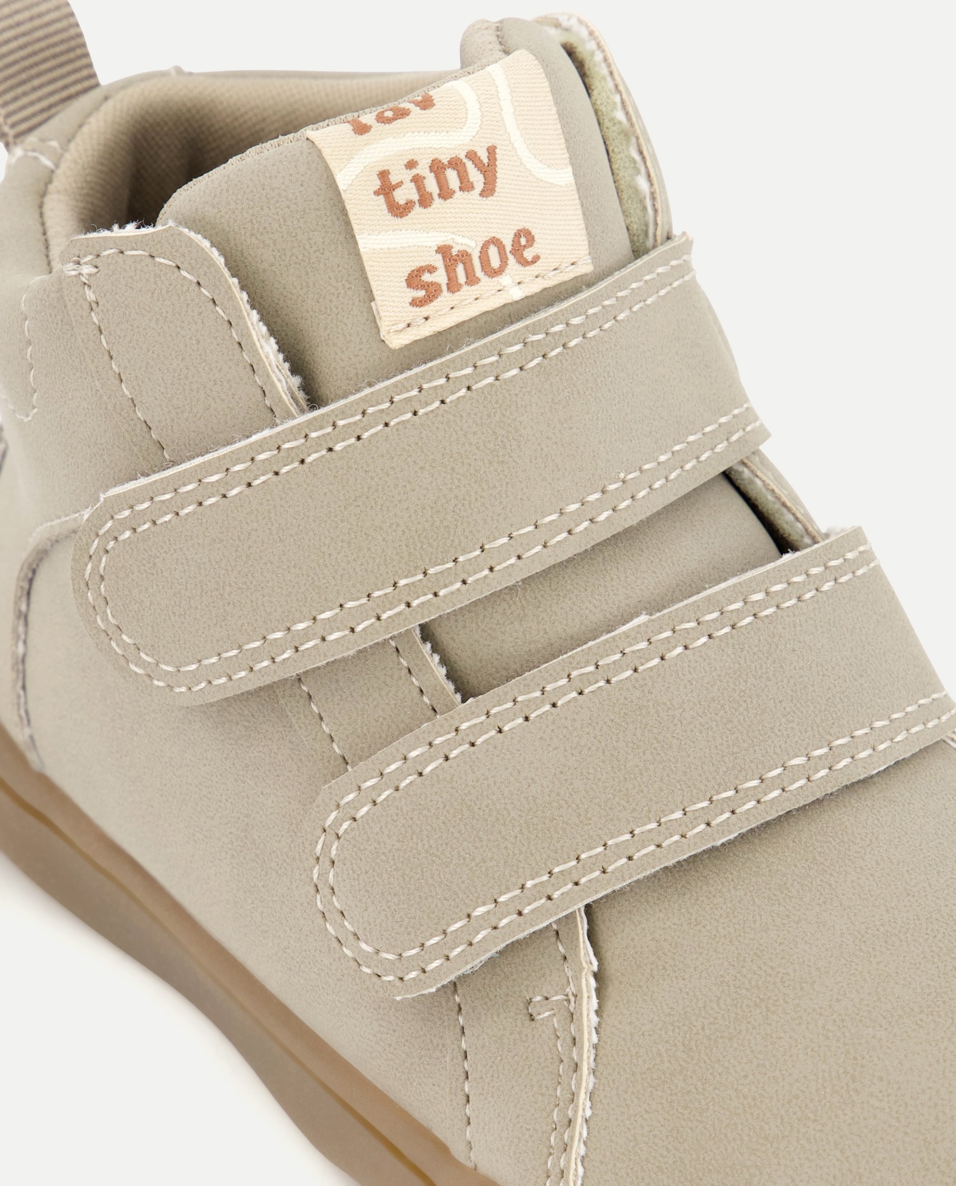 Botines de bebé con doble velcro - Baby El Corte Inglés - Marrón Marrón-5